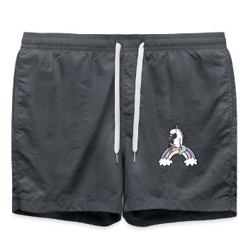 Weinhorn - Short de bain - charbon - Devant - AI Model Male 185 light (185cm)