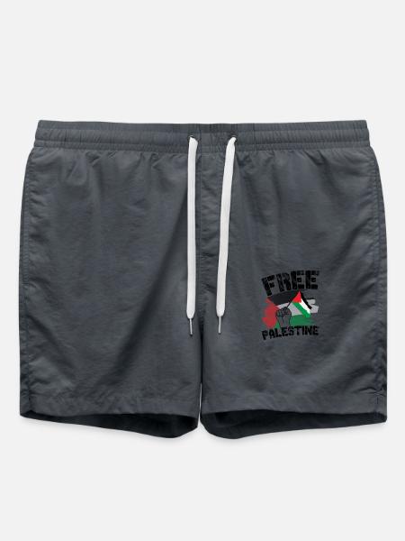 Palestine - Swim Trunks - anthracite