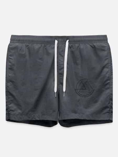 Mountains / Engineering and Mountaineering - Swim Trunks - anthracite
