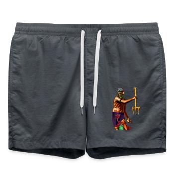 Neptun von Danzig - Badeshorts - Anthrazit - Vorne - AI Model Male 185 light (185cm)