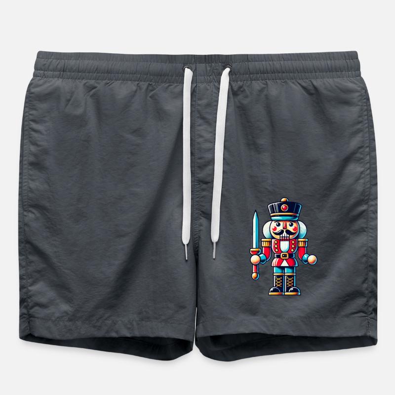 Casse-noix - Short de bain - charbon