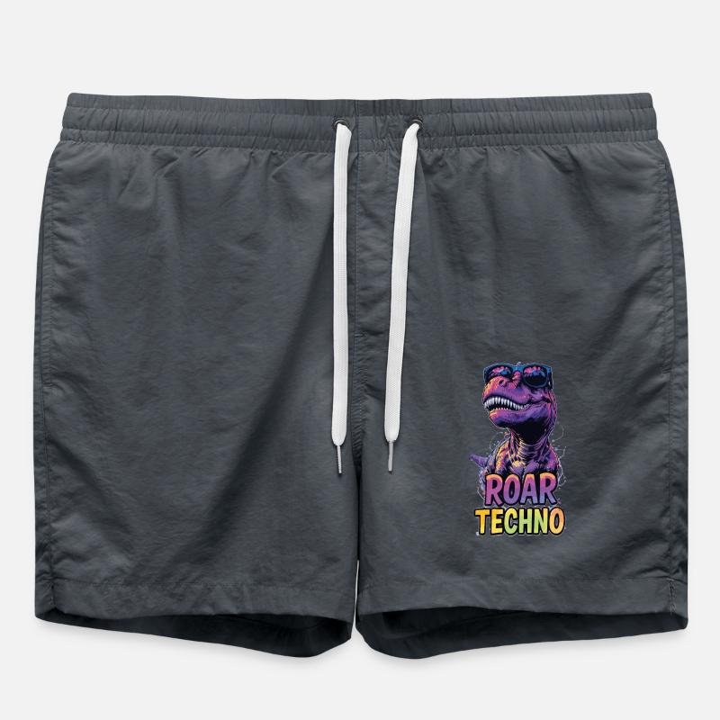 T-Rex - Roar TECHNO - Badeshorts - Anthrazit