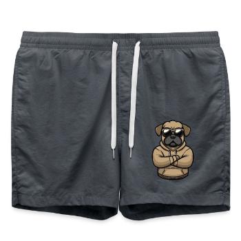 Lunettes de soleil pour chien - Short de bain - charbon - Devant - AI Model Male 185 light (185cm)