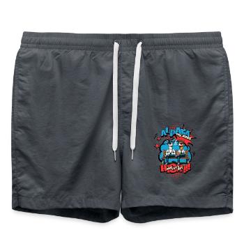 High Spirits - Alpagas en mode détente - Short de bain - charbon - Devant - AI Model Male 185 light (185cm)