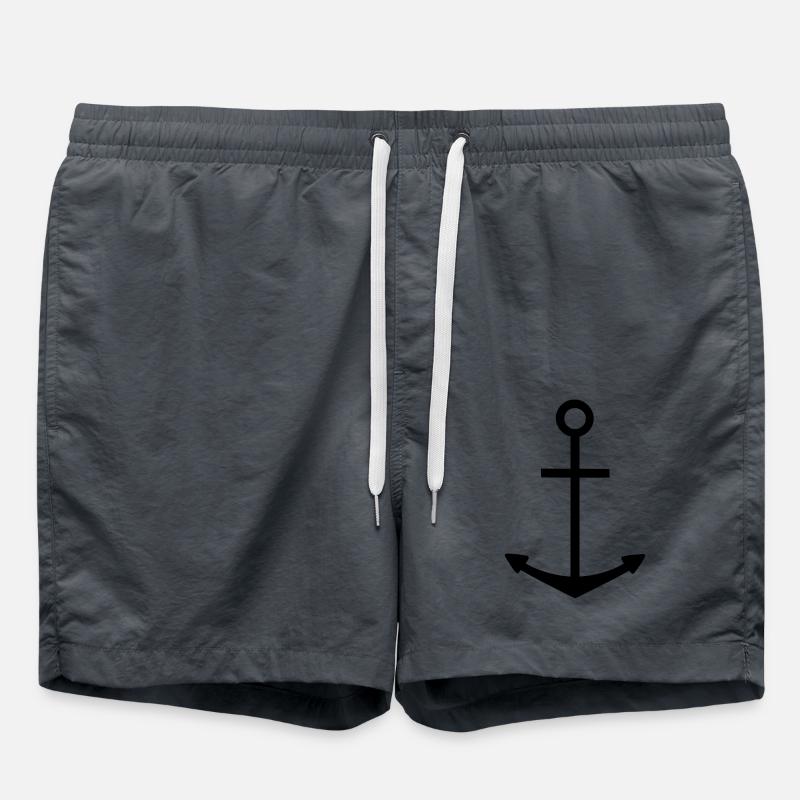 Anker - Badeshorts - Anthrazit