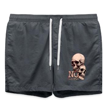 No Control - Swim Trunks - anthracite - Front - AI Model Male 185 light (185cm)
