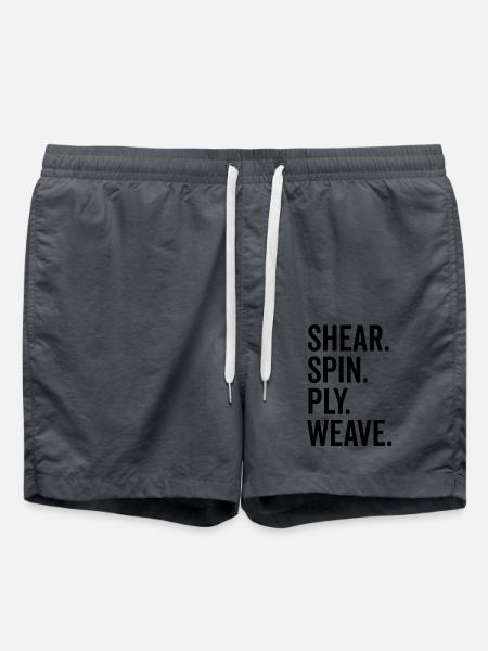 Shear Spin Ply Weave - Swim Trunks - anthracite