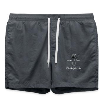 Mamas & Papas Prinzessin (w) - Badeshorts - Anthrazit - Vorne - AI Model Male 185 light (185cm)