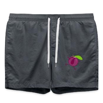 Mr. Plum - Badeshorts - Anthrazit - Vorne - AI Model Male 185 light (185cm)