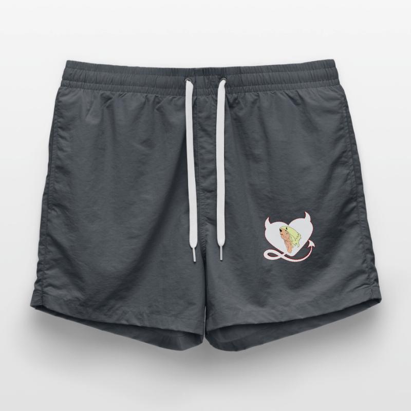 Devil with devil's heart Devil devil's female Swim Trunks