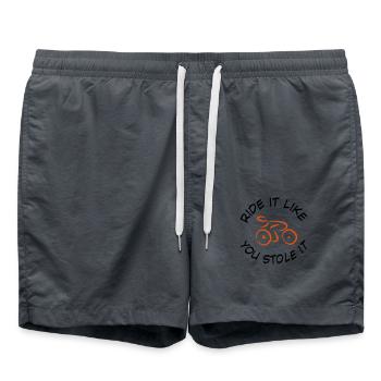 cycling - Swim Trunks - anthracite - Front - AI Model Male 185 light (185cm)