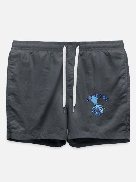 Tentacle Calamari - Swim Trunks - anthracite