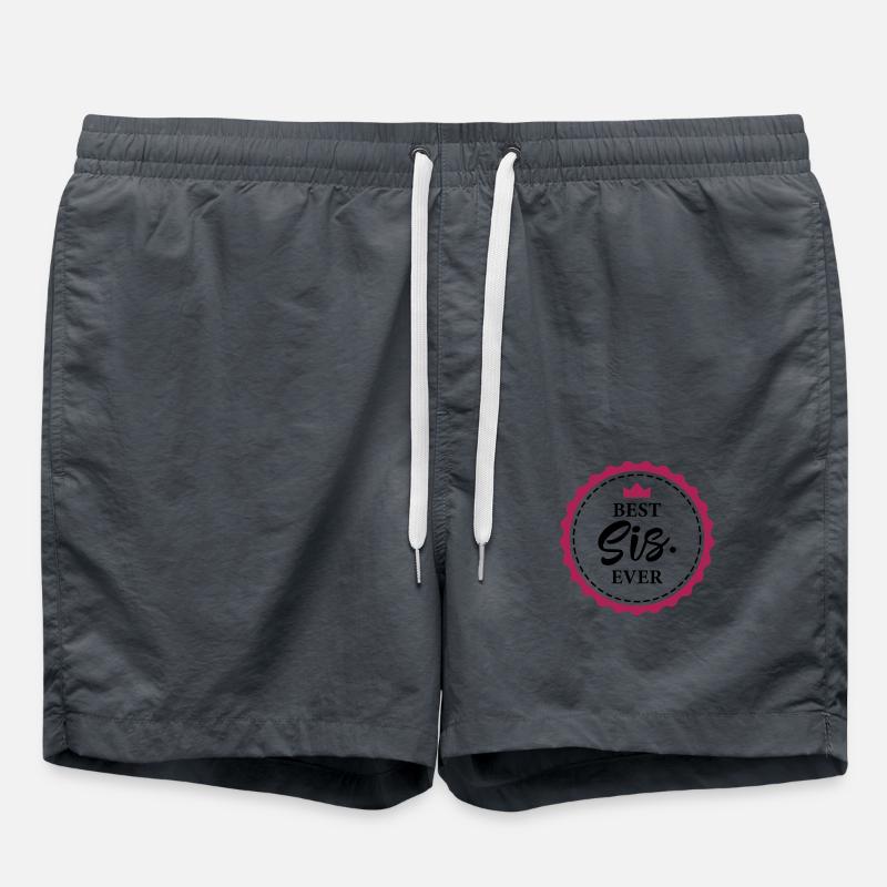 sister - Swim Trunks - anthracite