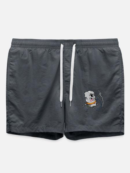 Klatring - Kletter T-shirt - Badeshorts - charcoal