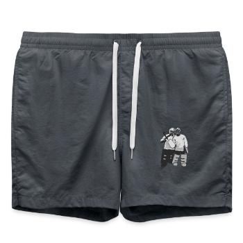 gardiens de but - Short de bain - charbon - Devant - AI Model Male 185 light (185cm)