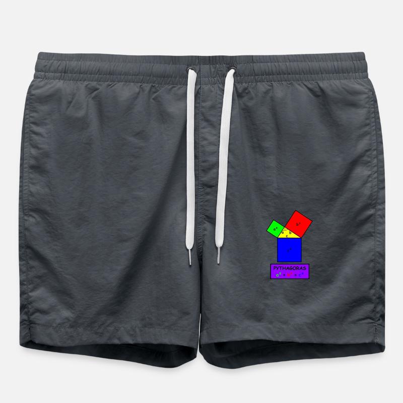 Pythagoras - Swim Trunks - anthracite