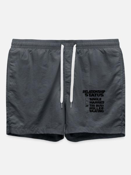 status roller skating - Swim Trunks - anthracite