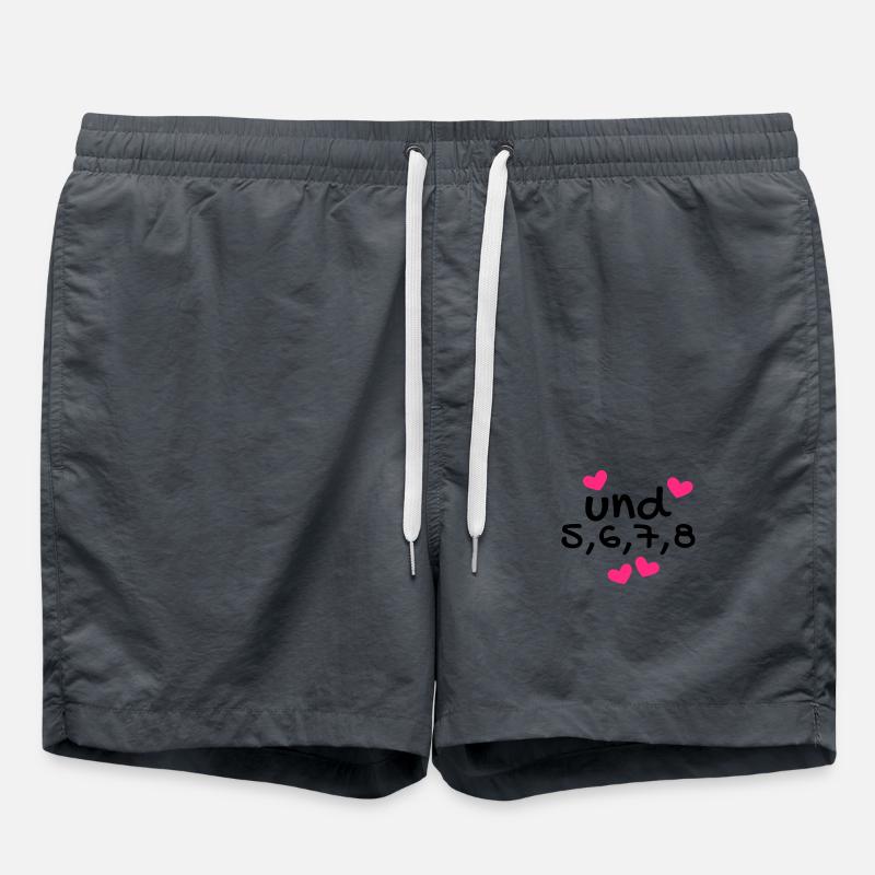 Dancing Dance Dance Course Rhythm - Swim Trunks - anthracite