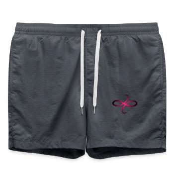 Symboles celtiques symbole de l’amitié - Short de bain - charbon - Devant - AI Model Male 185 light (185cm)