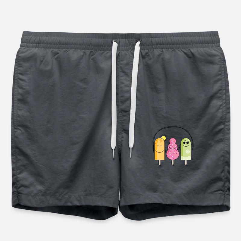 Eis - Badeshorts - Anthrazit