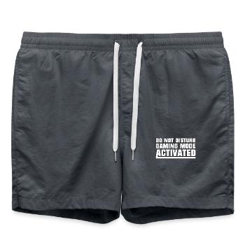 Do not disturb gaming mode activated - Swim Trunks - anthracite - Front - AI Model Male 185 light (185cm)