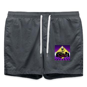 Les casseurs - Short de bain - charbon - Devant - AI Model Male 185 light (185cm)