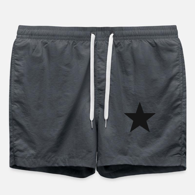dark Star - Swim Trunks - anthracite