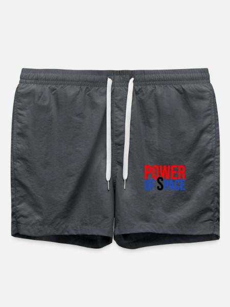 die Kraft des Raumes - Badeshorts - Anthrazit