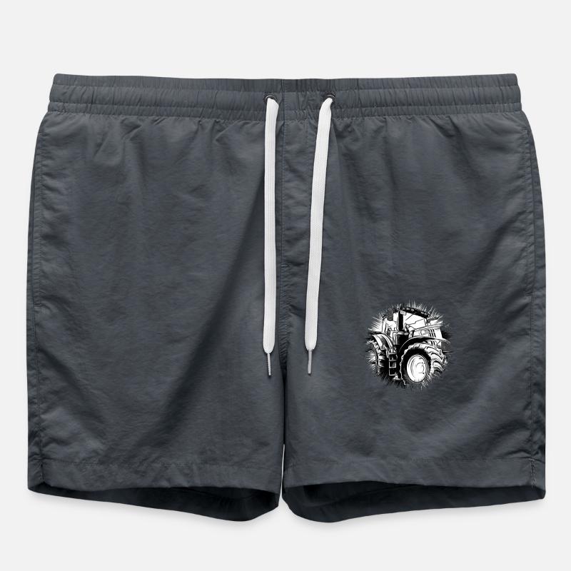 Traktor - Badeshorts - Anthrazit