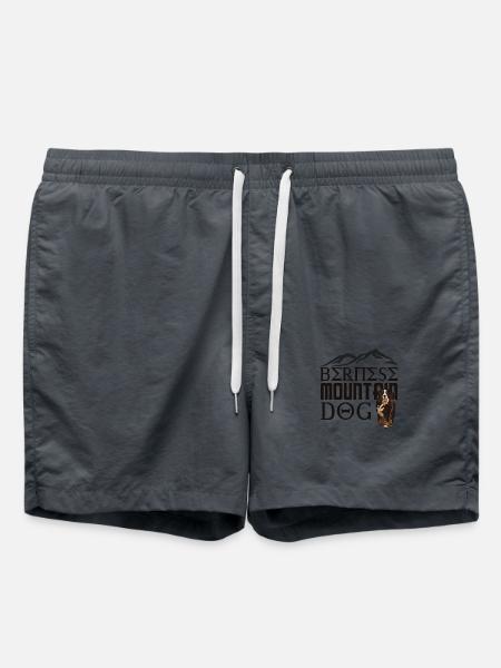 Bernese mountain dog - Swim Trunks - anthracite