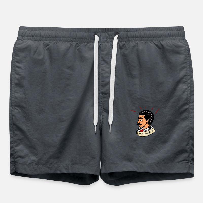 Barber - Swim Trunks - anthracite
