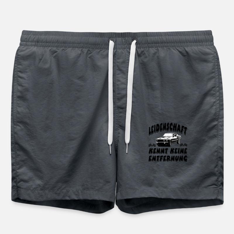 Auto - Badeshorts - Anthrazit
