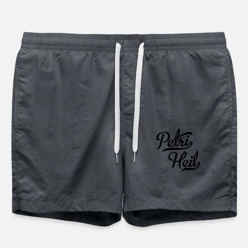 Petri Heil - Swim Trunks - anthracite