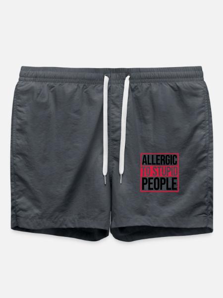 Allergy Complete Idiots Shield - Swim Trunks - anthracite