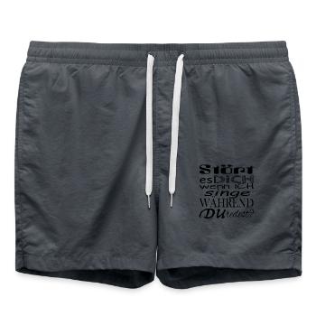 stört es - Badeshorts - Anthrazit - Vorne - AI Model Male 185 light (185cm)
