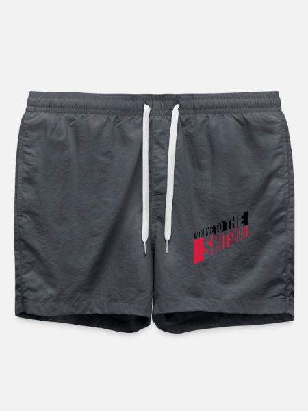 Cheeky Welcome Shitshow - Swim Trunks - anthracite