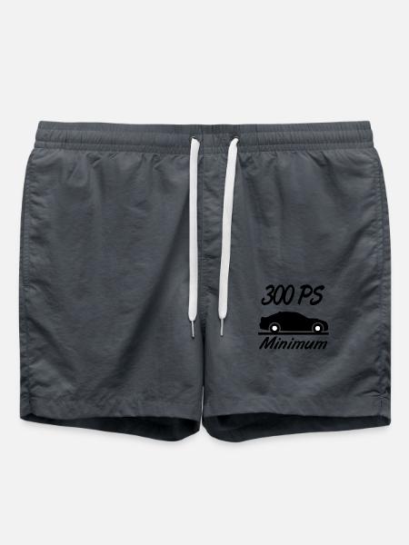 Auto - Badeshorts - Anthrazit