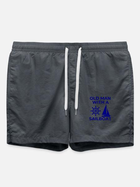 Sail - Swim Trunks - anthracite