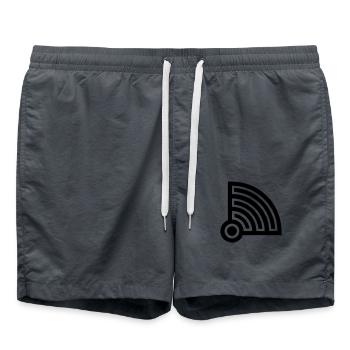 Icon Good connection Wifi - Swim Trunks - anthracite - Front - AI Model Male 185 light (185cm)