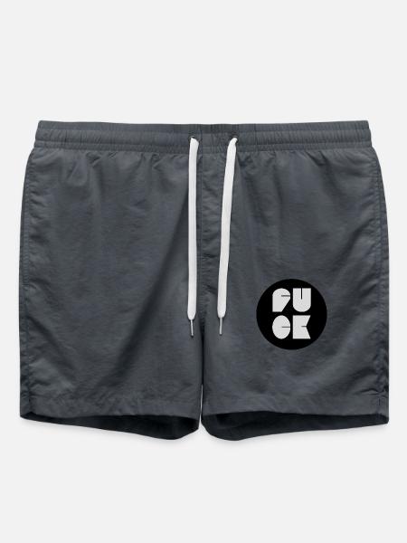 NGASF - Badeshorts - Anthrazit