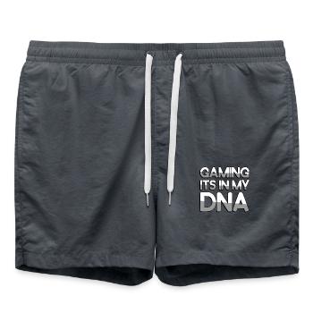 GAMING ITS IN MY DNA - Gaming - Swim Trunks - anthracite - Front - AI Model Male 185 light (185cm)