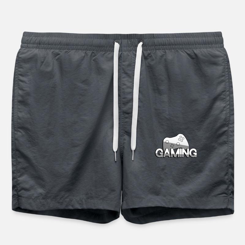 GAMING + Controller - Gaming - Badeshorts - Anthrazit
