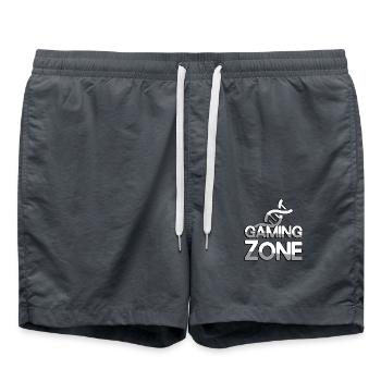 GAMING ZONE + DNA - Gaming - Badeshorts - Anthrazit - Vorne - AI Model Male 185 light (185cm)