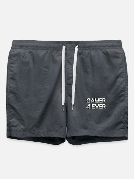 GAMER 4 EVER - Gaming - Swim Trunks - anthracite