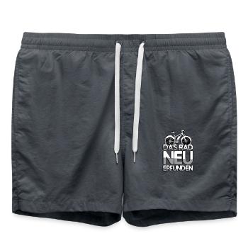DAS RAD NEU ERFUNDEN + E-Bike - E-Bike - Badeshorts - Anthrazit - Vorne - AI Model Male 185 light (185cm)