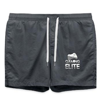 GAMING ELITE + Controller - Gaming - Badeshorts - Anthrazit - Vorne - AI Model Male 185 light (185cm)