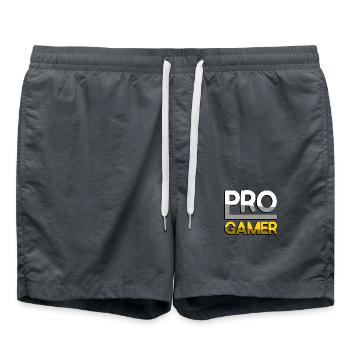 PRO GAMER (Jaune) - Jeux - Short de bain - charbon - Devant - AI Model Male 185 light (185cm)