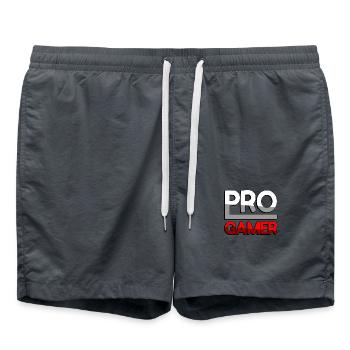 PRO GAMER (Rouge) - Jeux - Short de bain - charbon - Devant - AI Model Male 185 light (185cm)
