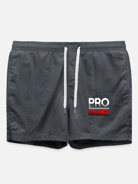 PRO GAMER (Red) - Gaming - Swim Trunks - anthracite