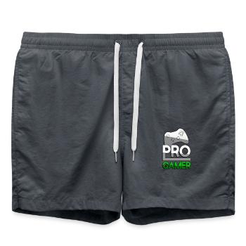 PRO GAMER (Vert) + Contrôleur - Jeux - Short de bain - charbon - Devant - AI Model Male 185 light (185cm)